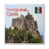 Carreau TSC133 CAPRAIA, Fort St. George, Toscane, Frigo (Devant)