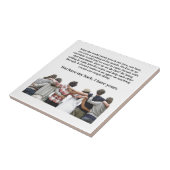 Carreau Tu as mon dos, j'ai le tien (Côté)