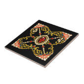 Carreau Tudor Inspired Design Mary Queen of Scots Jewels (Côté)