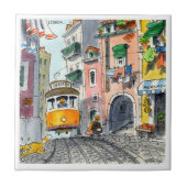 Carreau tuile 03 de Lisbonne (Devant)