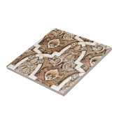 Carreau Tuile #7 de mur d'Alhambra (Côté)