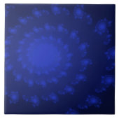 Carreau Tuile à fond d'océan tourbillon (Devant)