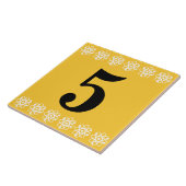 Carreau Tuile atomique de numéro de maison (Côté)