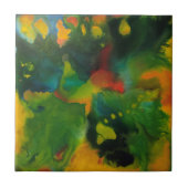 Carreau Tuile avec Johnson Abstrait Artwork (Devant)