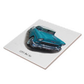 Carreau Tuile Bleu/Blanc Bel Air 1955 (Côté)