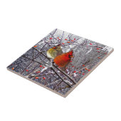 Carreau Tuile cardinale de forêt (Côté)