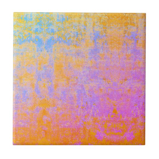 Carreau Tuile céramique à texture peinte (Devant)