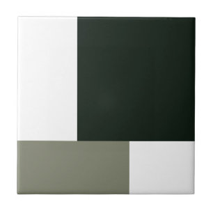 Carreau Tuile céramique de 4 couleurs, petite (4,25 po x