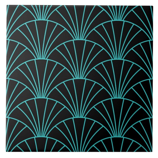 Carreau Tuile céramique des années 1920 (Devant)