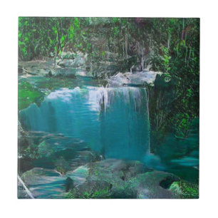 Carreau Tuile céramique Kentucky Waterfall 4,25 x 4,25