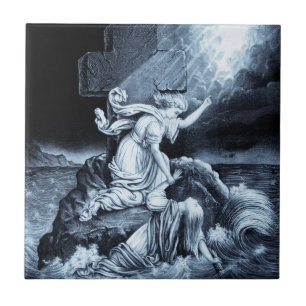 Carreau Tuile céramique "Un signe d'espoir"