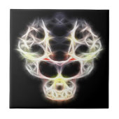 Carreau Tuile crâne fragmentée (Devant)