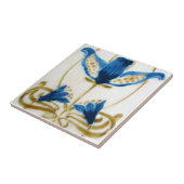 Carreau Tuile d'antiquité de reproduction de Nouveau de (Côté)