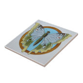 Carreau Tuile d'antiquité de reproduction de Nouveau de (Côté)