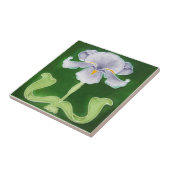 Carreau Tuile d'antiquité de reproduction de Nouveau de (Côté)