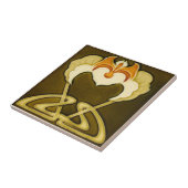 Carreau Tuile d'antiquité de reproduction de Nouveau de (Côté)