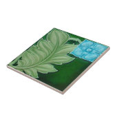 Carreau Tuile d'antiquité de reproduction de Nouveau de (Côté)