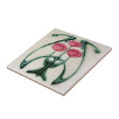 Carreau Tuile d'antiquité de reproduction de Nouveau de (Côté)