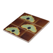 Carreau Tuile d'antiquité de reproduction de Nouveau de (Côté)