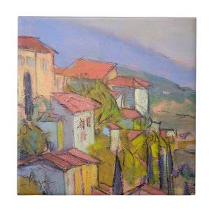Carreau Tuile d'art de refuge de la Provence