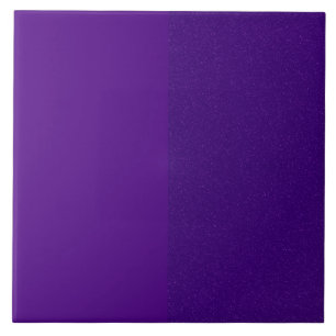Carreau Tuile d'art en céramique violet cassée - Personnal