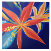 Carreau Tuile d'art tropical et hawaïen (Devant)