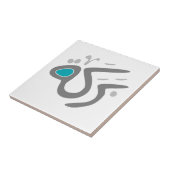 Carreau Tuile de Baraka (bénédiction) (Côté)