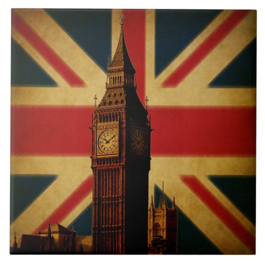 Carreau Tuile de Big Ben (Devant)