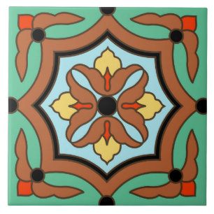 Carreau Tuile de Catalina Island Wrigley des années 1930 