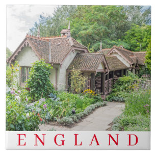 Carreau Tuile de céramique anglaise cottage