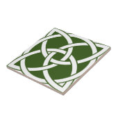 Carreau Tuile de céramique de noeud celtique (Côté)