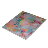 Carreau Tuile de céramique multicolore (Côté)