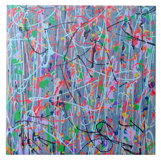 Carreau Tuile de céramique Twisted Sister 6 x 6 (Devant)