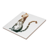 Carreau Tuile de chat de Steampunk (Côté)