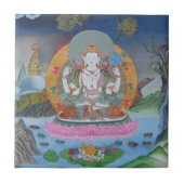 Carreau Tuile de Chenrezig (Devant)