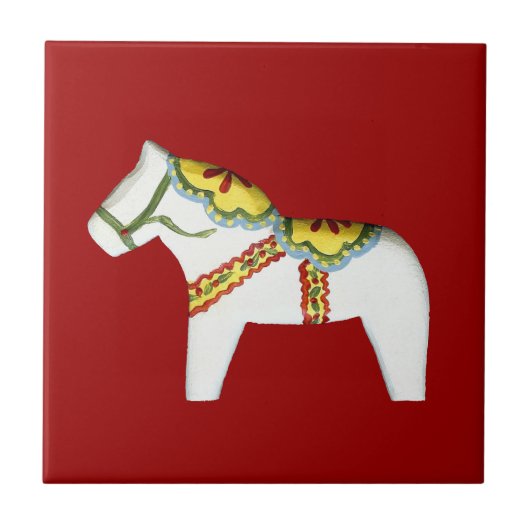 Carreau Tuile de Cheval blanc (Devant)