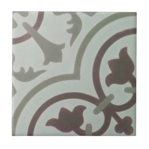Carreau Tuile de ciment d'Encaustic de reproduction sur en