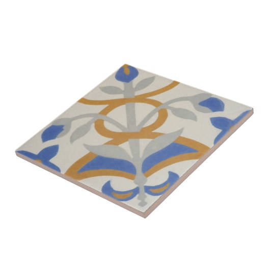 Carreau Tuile de ciment d'Encaustic de reproduction sur en (Côté)