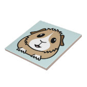 Carreau Tuile de cobaye de bande dessinée (Côté)