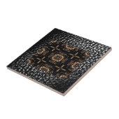 Carreau Tuile de conception MVB quadruple croix/Faux en cu (Côté)