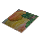 Carreau tuile de cuisine avec l'aquarelle originale (Côté)
