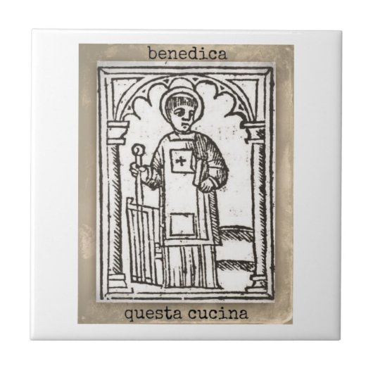 Carreau Tuile de cuisine de San Lorenzo (Devant)