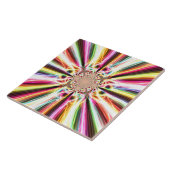 Carreau Tuile de déviation de foudre (Côté)