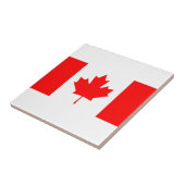 Carreau Tuile de drapeau canadien (Côté)