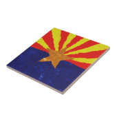 Carreau Tuile de DRAPEAU de l'ARIZONA (Côté)