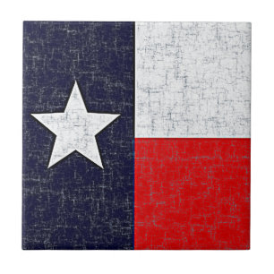 Carreau Tuile de DRAPEAU d'ÉTAT du TEXAS