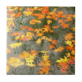 Carreau tuile de feuilles (Devant)