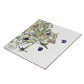 Carreau Tuile de fleurs d'animaux de faune d'oiseaux de (Côté)