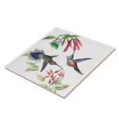 Carreau Tuile de fleurs d'animaux de faune d'oiseaux de (Côté)