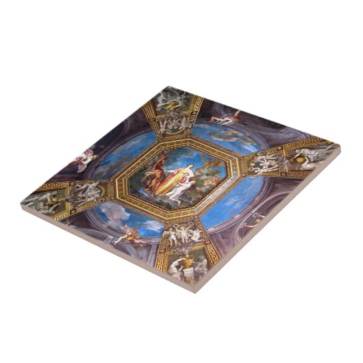 Carreau Tuile de fresque de plafond de musée de Vatican (Côté)